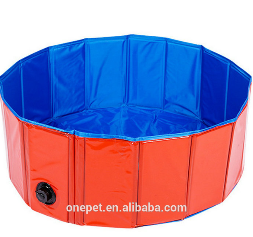 Small animal cleaning products & pet summer spa pool dog PVC waterproof foldable pool